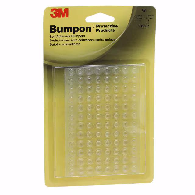 SJ5302-BLISTERPACK 3M  Bumpers Feet Pads Grips